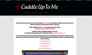 Cuddleuptome.com thumbnail