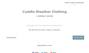 Cuddleweatherclothing.com thumbnail