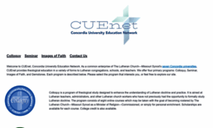 Cuenet.edu thumbnail