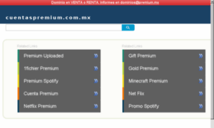 Cuentaspremium.com.mx thumbnail