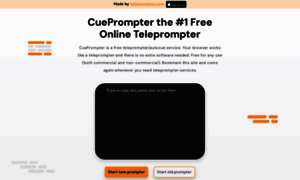 Cueprompter.com thumbnail