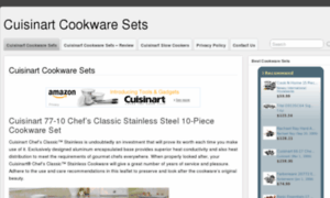 Cuisinartcookware-foodprocessors.com thumbnail