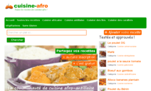 Cuisine-afro.com thumbnail