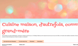 Cuisine-maison-comme-autrefois.blogspot.com thumbnail