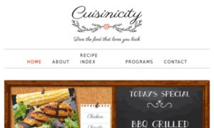 Cuisinicity.oursitedesign.com thumbnail