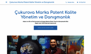 Cukurova-marka-patent-kalite-yonetim-ve-danismanlik.business.site thumbnail