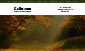 Culbersonfuneralhome.com thumbnail