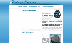 Cullinan-diamond.com thumbnail