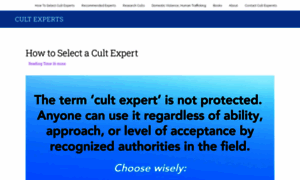 Cultexperts.org thumbnail