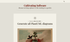 Cultivatingsoftware.wordpress.com thumbnail