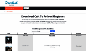 Culttofollow.download-ringtone.com thumbnail