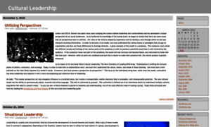 Culturalleadership.wordpress.com thumbnail