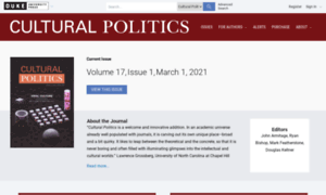 Culturalpolitics.dukejournals.org thumbnail