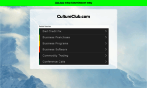 Cultureclub.com thumbnail