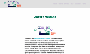 Culturemachine.net thumbnail