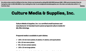 Culturemediasupplies.com thumbnail