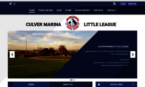 Culvermarinalittleleague.com thumbnail