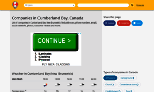 Cumberland-bay-nb.canada-advisor.com thumbnail