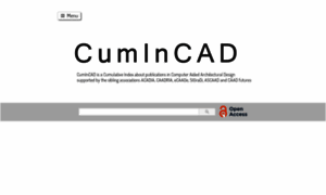 Cumincad.org thumbnail
