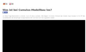 Cumulus-modellbau.de thumbnail