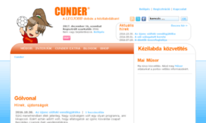 Cunder.hu thumbnail