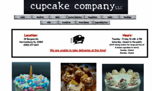 Cupcakecompany.net thumbnail