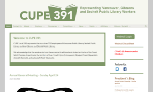 Cupe391.ca thumbnail