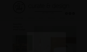 Curateanddesign.com thumbnail