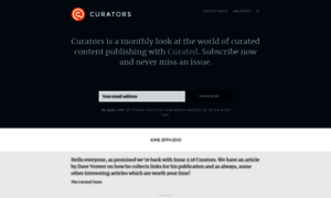 Curators.curated.co thumbnail