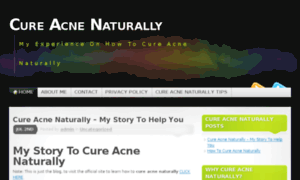 Cure-acne-naturally.org thumbnail