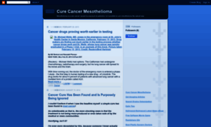 Cure-cancer-mesothelioma.blogspot.com thumbnail