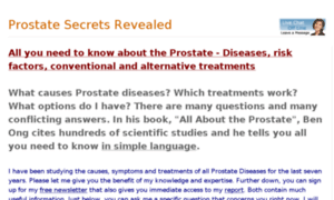 Cure-prostate.com thumbnail