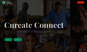Cureateconnect.com thumbnail