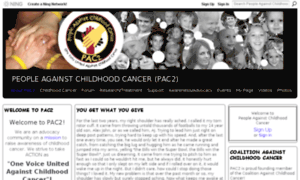 Curechildhoodcancer.ning.com thumbnail