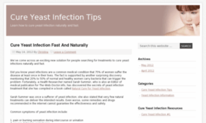 Cureyeastinfectiontips.org thumbnail