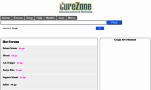 Curezone.info thumbnail