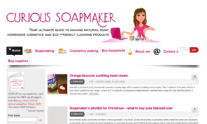 Curious-soapmaker.com thumbnail