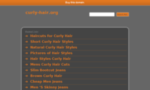 Curly-hair.org thumbnail