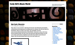 Curlygirlmusic.com thumbnail