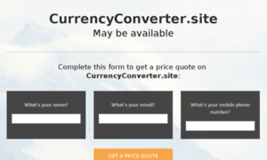 Currencyconverter.site thumbnail
