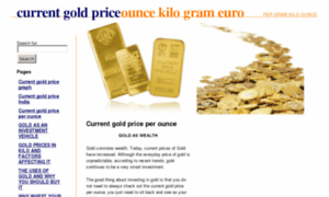 Current-goldprice.com thumbnail