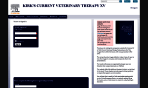 Currentveterinarytherapy.com thumbnail