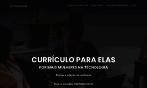 Curriculoparaelas.com.br thumbnail