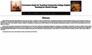 Curriculumcommunitycollegeenglish.info thumbnail