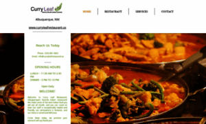 Curry-leaf-restaurant.com thumbnail