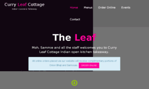 Curryleafcottage.co.uk thumbnail