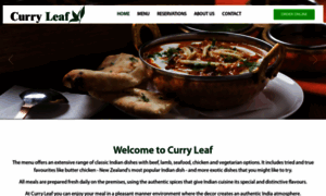 Curryleafrestaurants.co.nz thumbnail