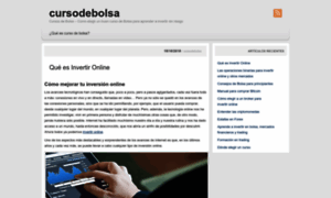 Cursodebolsa.wordpress.com thumbnail