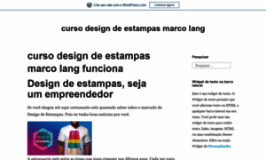 Cursodesigndeestampasmarcolang.wordpress.com thumbnail