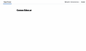 Cursos.educ.ar thumbnail